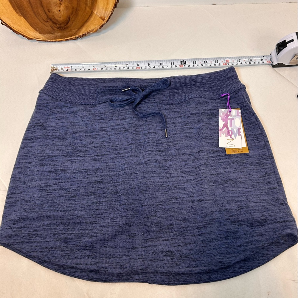 Z by Zhoba Brand Blue SpaceDye Skort Women’s‎ Large